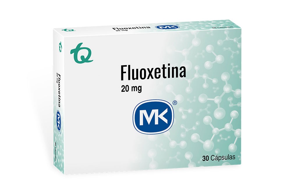 Fluoxetina Mk 20 Mg Caja Con 30 Cápsulas Duras