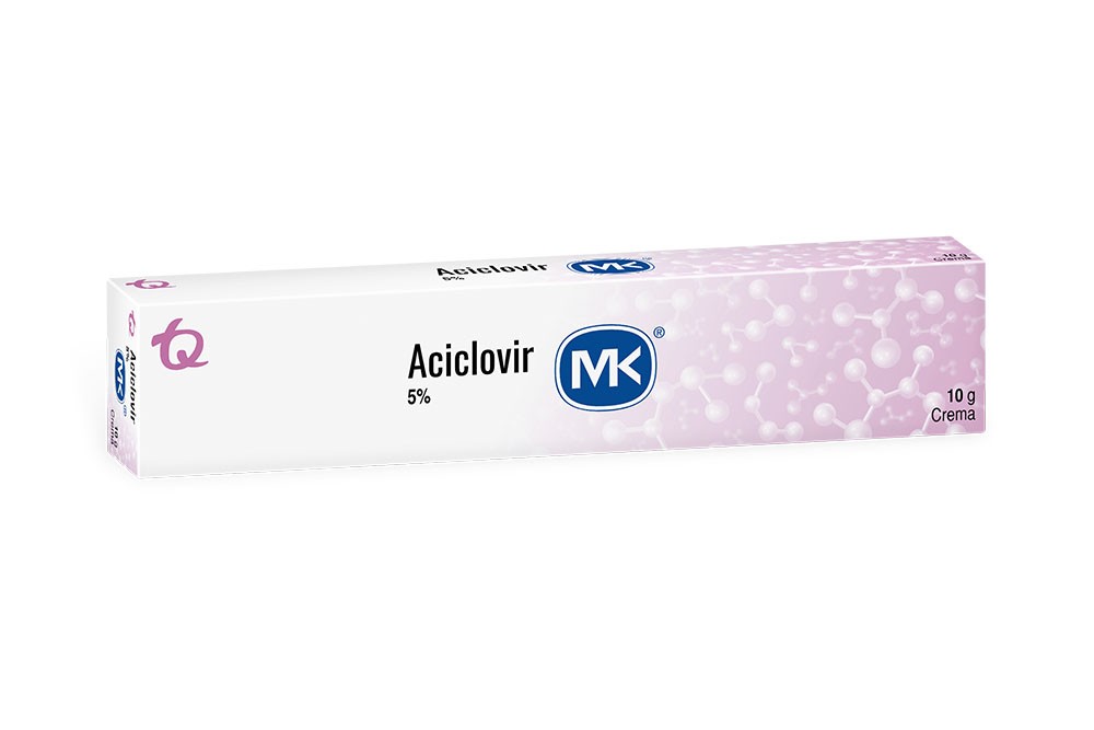 Crema Aciclovir 5 % Tubo Con 10 G