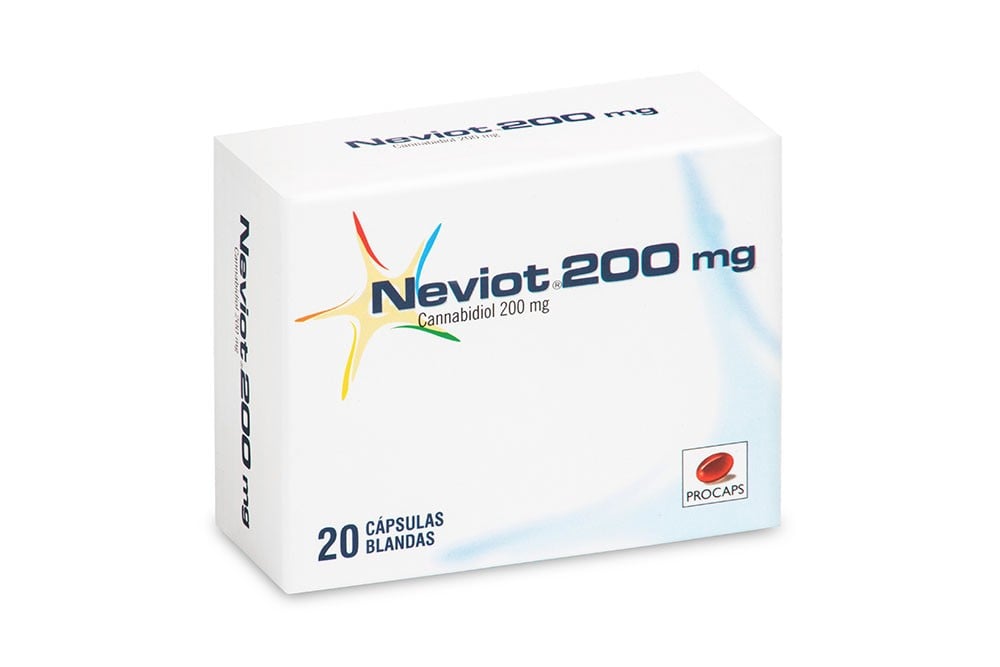 Neviot 200 Mg Caja Con 20 Cápsulas