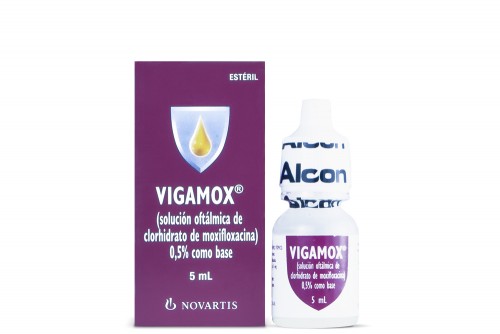 Vigamox 0,5% Solución...