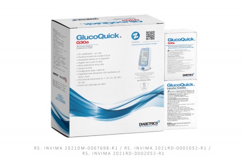 Glucómetro Glucoquick G30A...