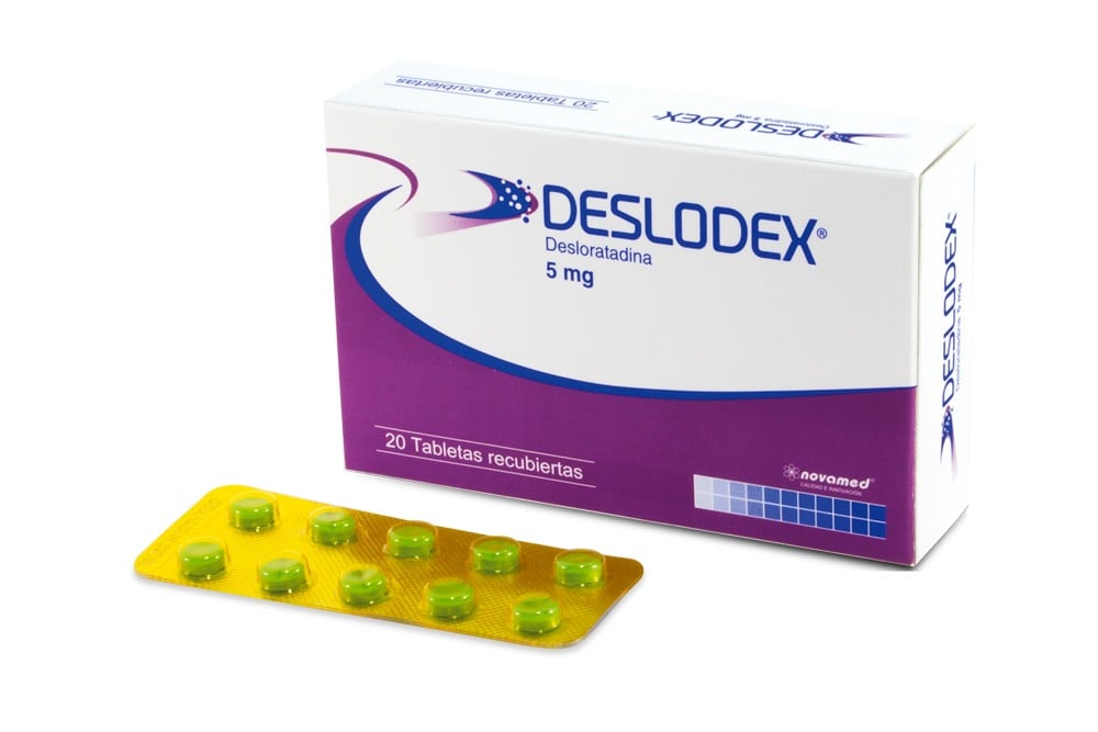 Deslodex 5 Mg Caja Con 20 Tabletas