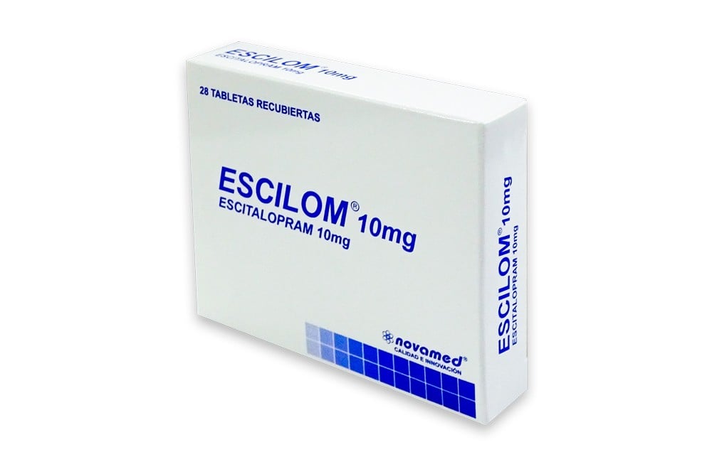 Escilom 10 Mg Caja Con 28 Tabletas Recubiertas