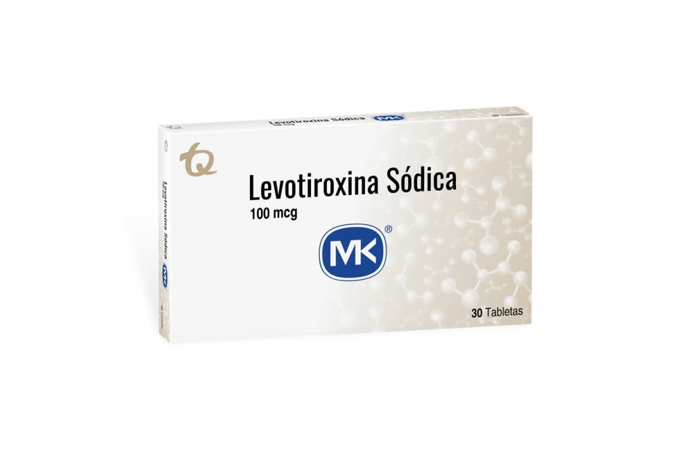 Levotiroxina Mk 100Mcg Caja X 30 Tabletas