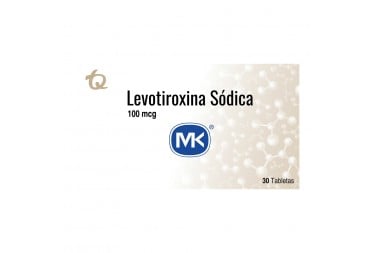 Levotiroxina Mk 100Mcg Caja X 30 Tabletas