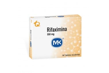 Rifaximina Mk 550Mg Caja X 14 Tabletas Recubiertas