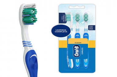 Cepillo Dental Oral B Complete / Suave Estuche Con 3 Unidades