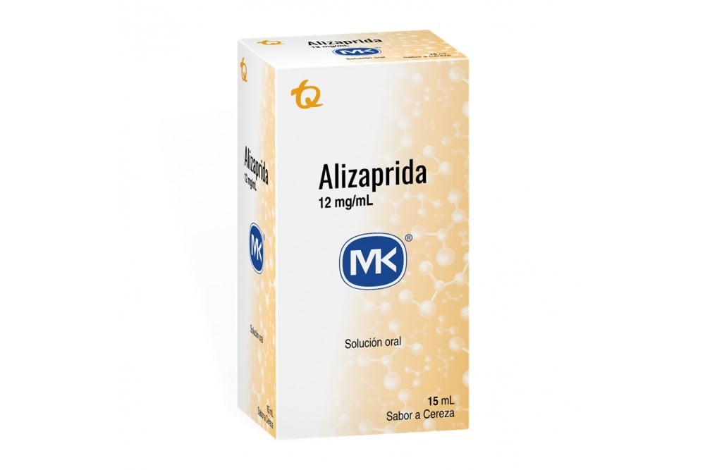 Alizaprida Mk 12Mg/Ml Sabor Cereza X 15Ml