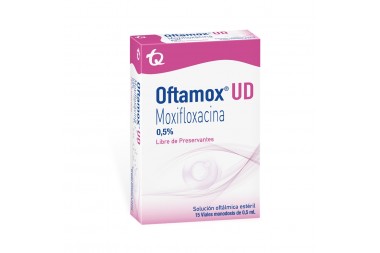 Oftamox 5 Mg / 1 Ml Caja Con 15 Viales