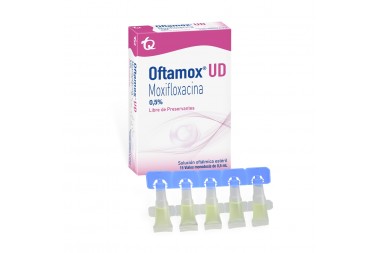 Oftamox 5 Mg / 1 Ml Caja Con 15 Viales