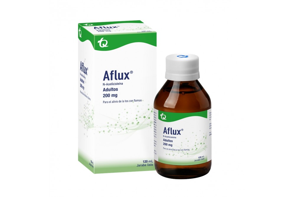 Aflux Adultos Jarabe Caja Con Frasco Con 120 Ml