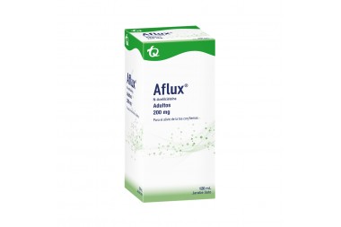 Aflux Adultos Jarabe Caja Con Frasco Con 120 Ml