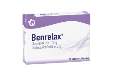 Benrelax 125/5 Mg Caja Con 20 Cápsulas Blandas