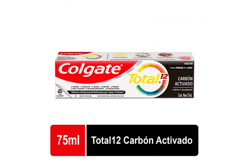 Crema Dental Colgate Total 12