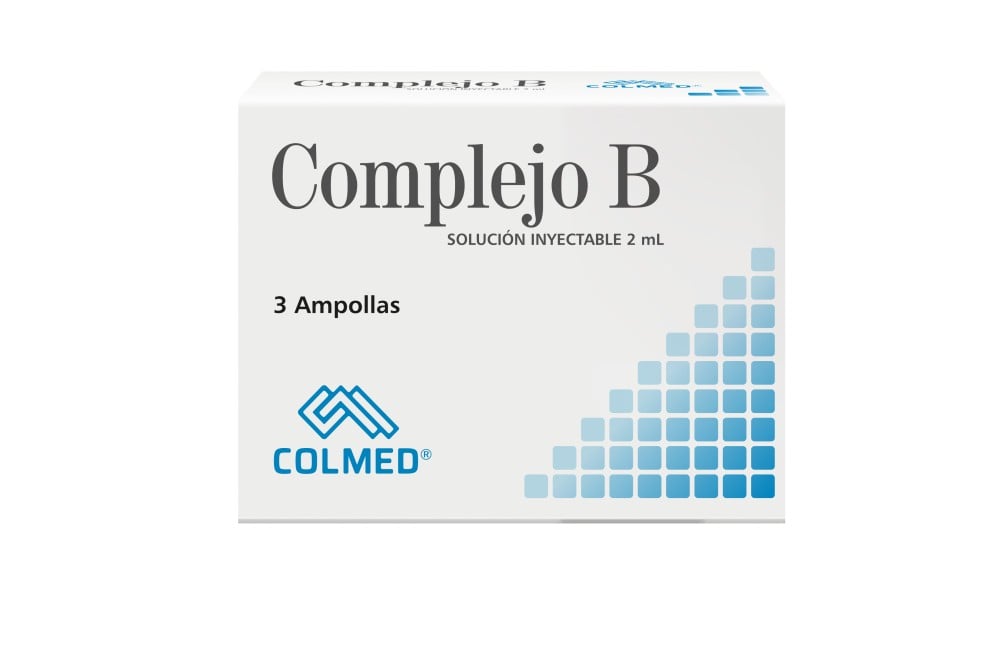 Complejo B Iny 2 Ml Cja X3Un Amp Cial