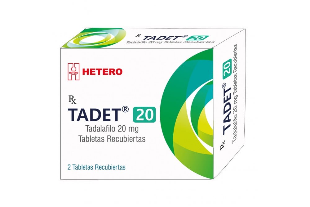 Tadalafilo 20 Mg Caja Por 2 Tabletas