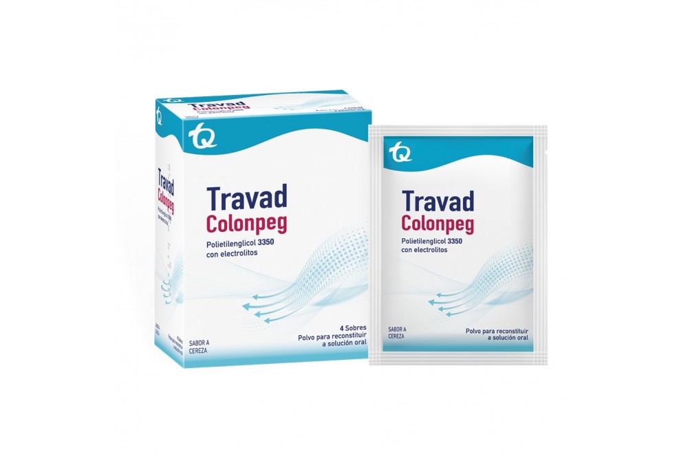 Travad Colonpeg Sabor Cereza Caja Con 4 Sobres