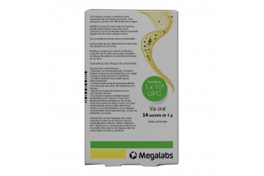 Probióticos Multiflora En Polvo 14 Sachets de 14 G C/U