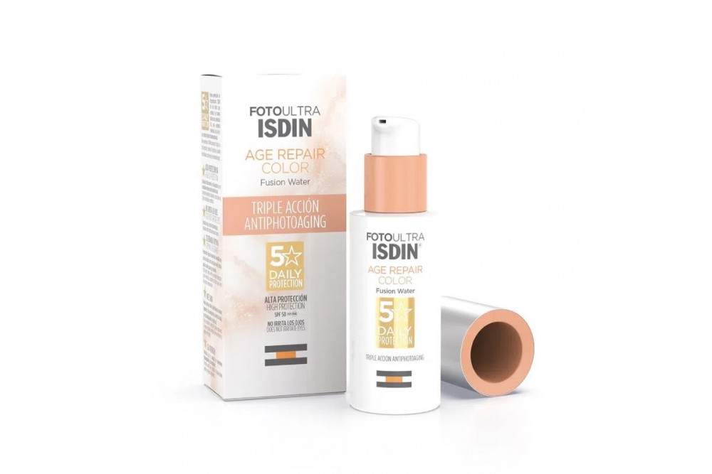 Protector Solar Isdin Spf 50 Age Repair Color 50 Ml