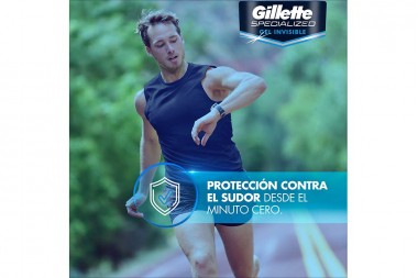 Gillette Specialized Gel Invisible com tecnologia 5✯ Active