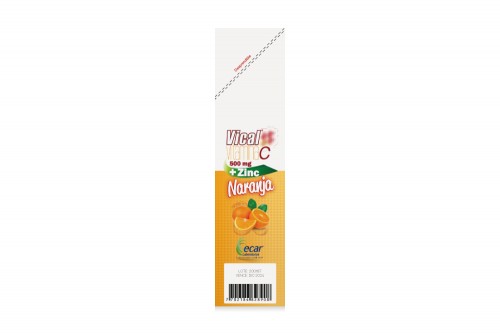 Vitamina C Vical + Zinc 500...