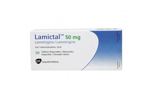 Lamictal Oro 50 Mg Caja Con...