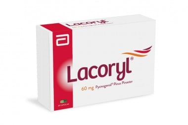 Lacoryl 60 mg 28 Cápsulas