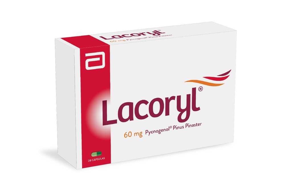 Lacoryl 60 Mg 28 Cápsulas