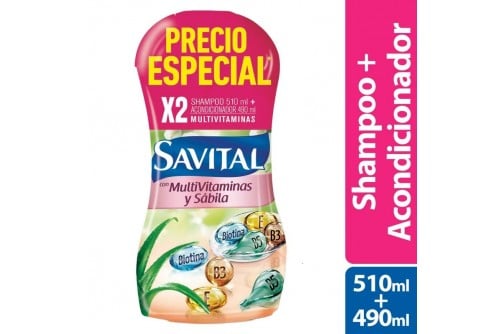 Oferta Shampoo Savital...