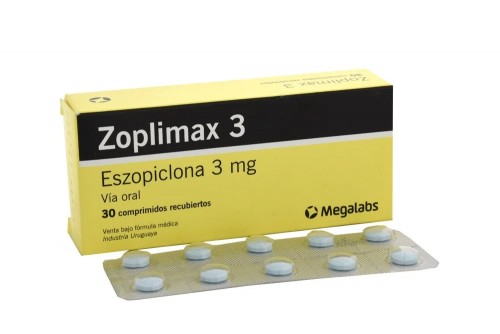 Zoplimax Eszopiclona 3 Mg...