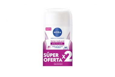 Oferta 2 Desodorante Nivea Aclarado Natural 100 G