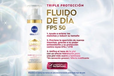 Fluido Anti-Manchas Nivea Luminous 630 Triple Protección  40 Ml