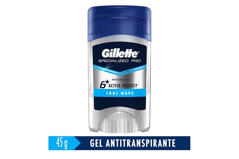 Desodorante Gel Clínico Gillette Cool Wave 45 G