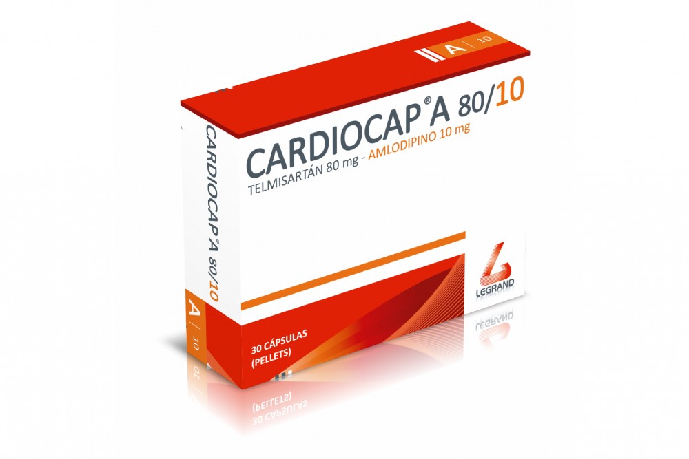 Cardiocap A 80/10 30 Cápsulas