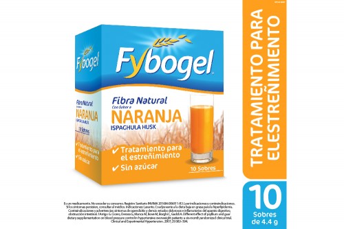 Fibra Fybogel Sabor Naranja...