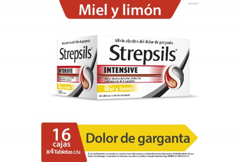 Strepsils Intensive Miel Y...