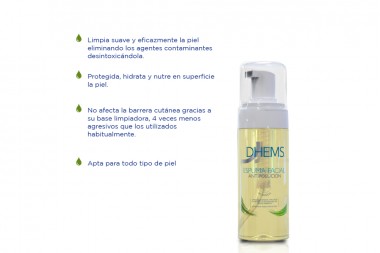 Espuma Facial Dhems Antipolución 160 Ml