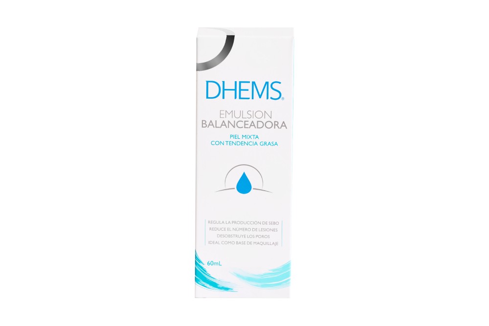 Emulsión Balanceadora Dhems Piel Mixta Y Grasa 60 Ml