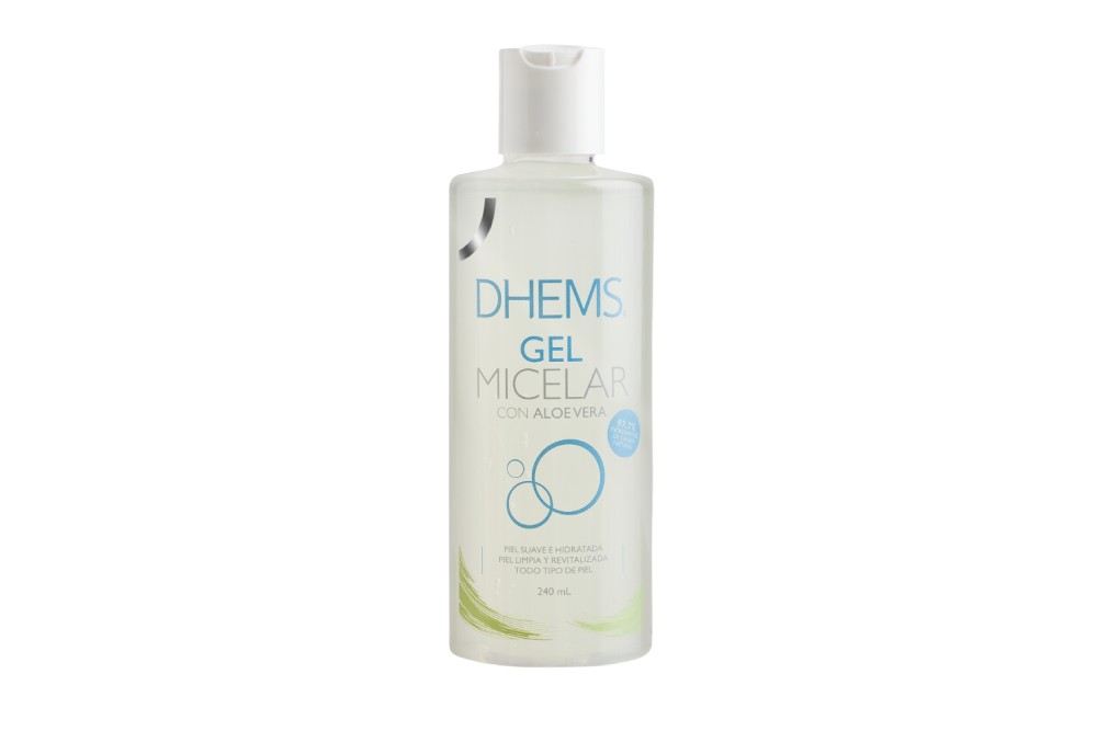 Gel Micelar Con Aloe Vera Dhems 240 Ml