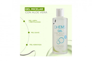 Gel Micelar Con Aloe Vera Dhems 240 Ml