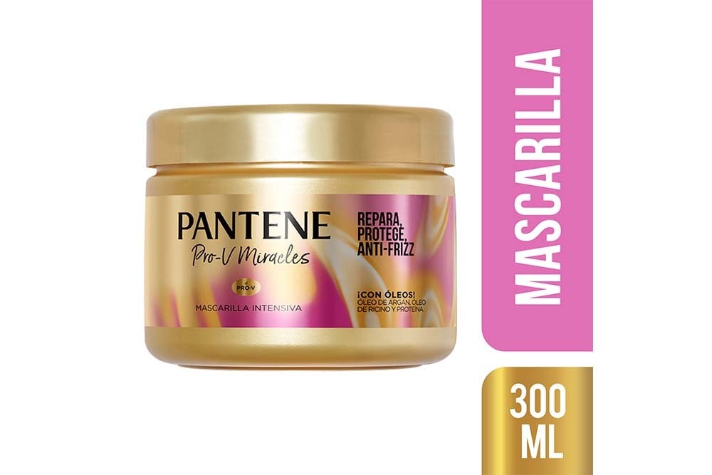 Mascarilla Capilar Intensiva Pantene Pro-V Repara Y Protegé Anti Frizz 300 Ml