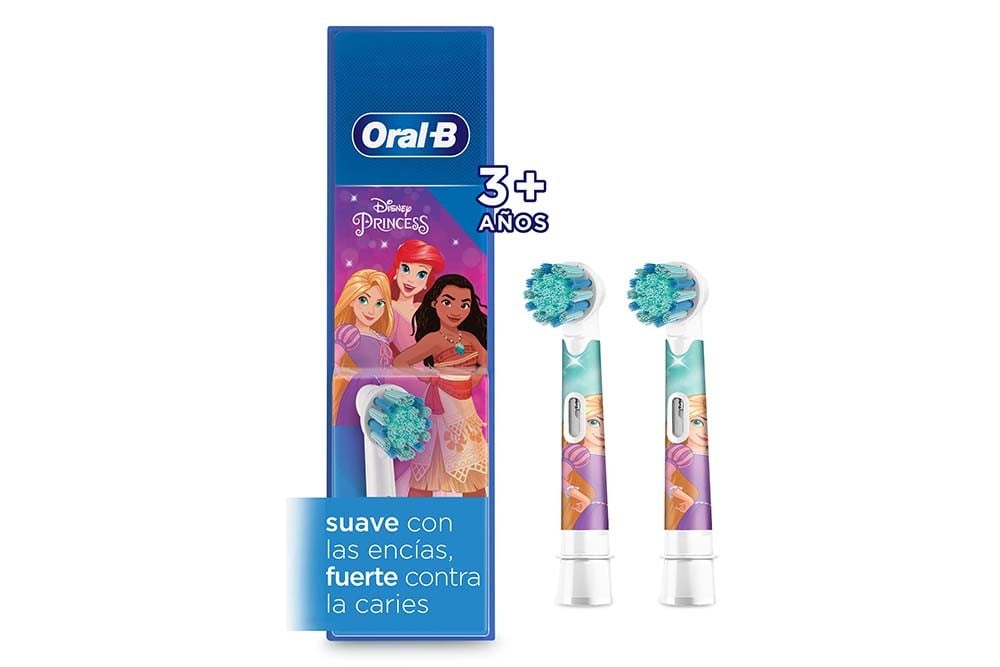 Repuesto Cepillo Dental Electrico Oral B 2 Unds