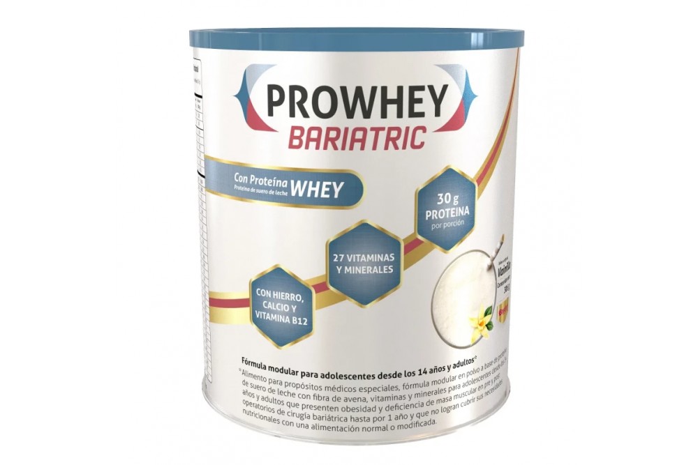 Formula Prowhey Bariatric Con Proteina Vainilla 306 G