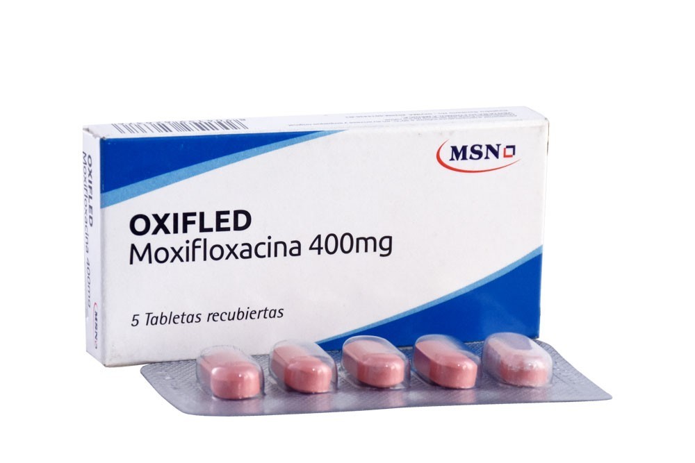 Oxifled 400 Mg 5 Tabletas Recubiertas