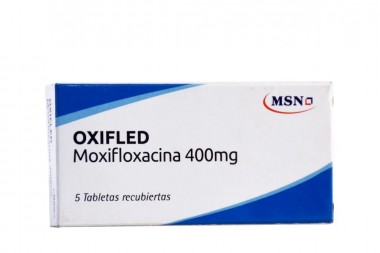 Oxifled 400 Mg 5 Tabletas Recubiertas