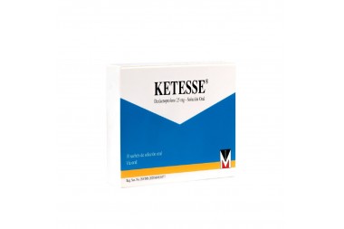 Ketesse 25 Mg Solución Oral 10 Sobres