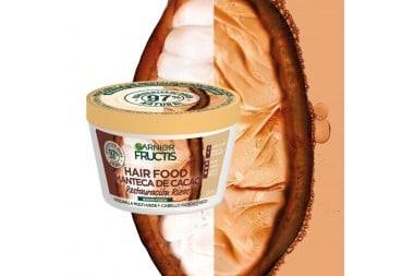 Mascarilla Capilar Garnier Fructis Restauración Hair Food Manteca De Cacao 350 Ml