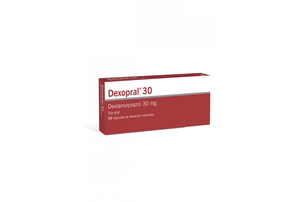 Dexopral 30 Mg 30 Cápsulas De Liberación Retardada