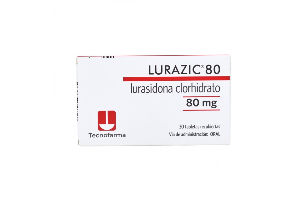 Lurazic 80 Mg 30 Tabletas Recubiertas