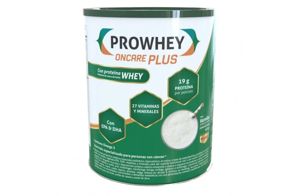 Formula Prowhey Oncare Plus Vainilla 450 G